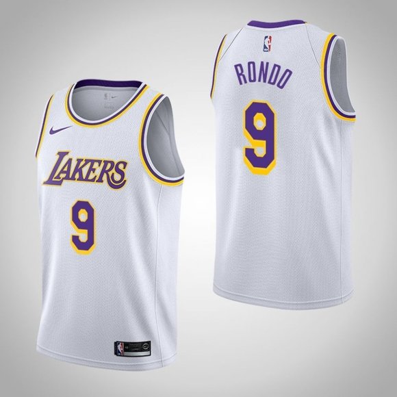 lakers rajon rondo jersey